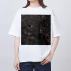 S204_NanaのNGC1539と分子雲 オーバーサイズTシャツ