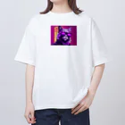 madatubomiのハードボイルドねこ Oversized T-Shirt