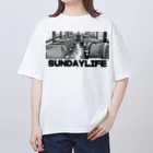 SUNDAY LIFEのSUNDAYLIFE 座席 オーバーサイズTシャツ