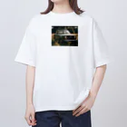 廃車輪業の小型車 Oversized T-Shirt