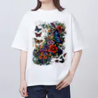 Chi3の涼と花のハーモニー Oversized T-Shirt