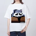 .ANIMALのドットアライグマ　 ちかれた ver オーバーサイズTシャツ