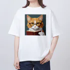 the zooの秘書猫丸 Oversized T-Shirt