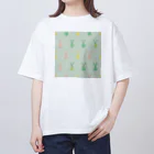 うさぎやのうさぎ柄8 Oversized T-Shirt