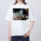 fashion-sametarouのミーちゃん2 オーバーサイズTシャツ