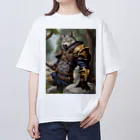 Moon_Howlの戦士の狼 オーバーサイズTシャツ