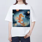 宇宙屋さんの宇宙オトシゴ オーバーサイズTシャツ