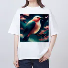 yatyohyakkeiの相思鳥 オーバーサイズTシャツ