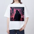 d-design-labのサイバーパンクシティ2 Oversized T-Shirt