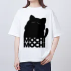 すだ。ちゃんのMOCHI×2 CAT Oversized T-Shirt