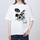 HIBIKI SATO Official Arts.の#BEATER オーバーサイズTシャツ