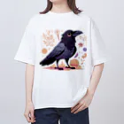 yos-1292583のクロウ　したくない オーバーサイズTシャツ