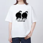 nekomataのIcchomaeオーバーサイズTシャツ Oversized T-Shirt