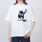 Cat FreakのハチワレキャットII オーバーサイズTシャツ
