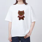 sara nerdのねこさん オーバーサイズTシャツ