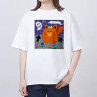sara nerdのねこかぼちゃ Oversized T-Shirt