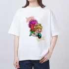 Siderunの館 B2の悪魔と天使 Oversized T-Shirt