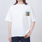 iwabousのペンギンバス Oversized T-Shirt