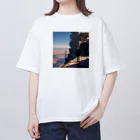 遺構探訪のセリオン遺城 オーバーサイズTシャツ