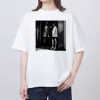 kam-kam0713のスタイリッシュな女性達NO.9 オーバーサイズTシャツ