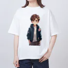 G-EICHISの春と少年 オーバーサイズTシャツ