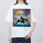 てぃっちゃんのシャチ Oversized T-Shirt