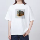 Buildingsの廃墟 5 オーバーサイズTシャツ