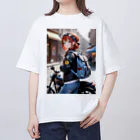 ヨーカズのバイク女子そら オーバーサイズTシャツ