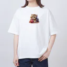 Yuya-Naganoのとってもキュートな猫ちゃん Oversized T-Shirt