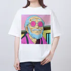 みんとの陽気なサングラスおじさん Oversized T-Shirt