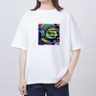 ニュートラルノードのDJかめかめ オーバーサイズTシャツ