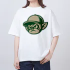 Omiya_ JAP_038のRCW_Gorilla_gr オーバーサイズTシャツ