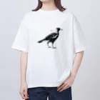 PippiShop No.9のMAGPIE オーバーサイズTシャツ