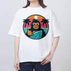 Omiya_ JAP_038のRCW_Gorilla_Californiasurf オーバーサイズTシャツ