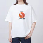 medaka-gakkouのいわきメダカの学校ロゴグッズ Oversized T-Shirt