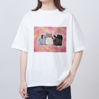 ヤママユ(ヤママユ・ペンギイナ)のたのしいヒナまつり Oversized T-Shirt