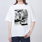 imy1102のgraffiti オーバーサイズTシャツ