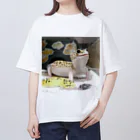 OBIWANREPのレオパのスターミーちゃん Oversized T-Shirt