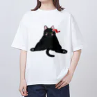 くろついchのくろちゃん Oversized T-Shirt