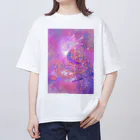 𝙥𝙤𝙬𝙖𝙧𝙮の魔法のピンクドラゴン🐉🩷✨ オーバーサイズTシャツ