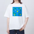 れもんのお店の水に浮かべたレモン オーバーサイズTシャツ