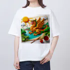 ハピShopのフライドラゴン Oversized T-Shirt