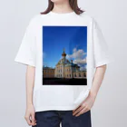 Itto_kawaiibabyの美しい西洋建物 オーバーサイズTシャツ