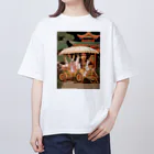 AQUAMETAVERSEの遊覧を楽しむ　クニちゃん　2496 オーバーサイズTシャツ