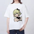 AI美女グラビアアートの異世界ラウンジ〜キサラ・エレナ3〜 オーバーサイズTシャツ