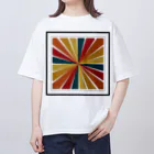 Happiness Home Marketの四方八方ヒロガレ Oversized T-Shirt