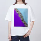 BEYOND_BEYONDの紫浄土 Oversized T-Shirt