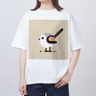 ノースフレンズ・ボックスのとりさん オーバーサイズTシャツ