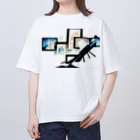 nejimakidori27のアートの魔法 Oversized T-Shirt