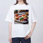 kiko505のマカロン オーバーサイズTシャツ